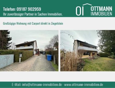 Großzügige Wohnung direkt in Ziegelstein