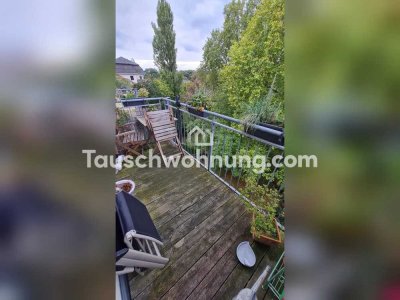 Tauschwohnung: Helle 2-Raum- Wohnung mit Balkon direkt am Rosental