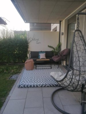 Moderne 2-Zimmer Erdgeschosswohnung mit Garten