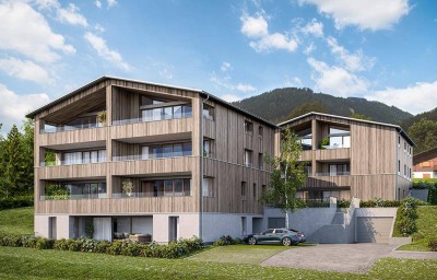 Wohlfühlwohnen direkt am Bergbach: 2-Zimmer Wohnung im Dachgeschoss (Tob B4)