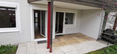 Renovierte 2-Zimmer-EG-Wohnung mit Terrasse & Garage in Bad Wörishofen
