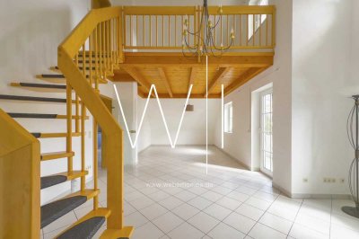 Lichtdurchflutete Maisonette-Wohnung mit gemütlichem Wohnflair