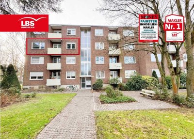 Vermietete Eigentumswohnung in sehr gepflegtem 12-Parteien-Haus