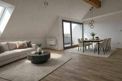 **FÖRDERUNG** Penthousefeeling ++ barrierefrei ++ Südwest-Terrasse ++ Carport &amp; Küche ++ edle Ausstattung **