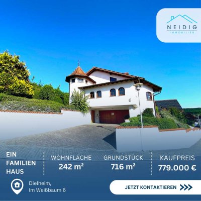 ❯❯ WOHNEN MIT AUSSICHT - Großzügiges Einfamilienhaus mit Weitblick in exponierter Lage ❮❮