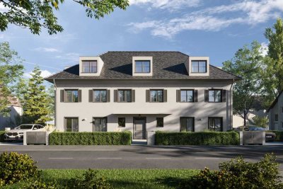 Klassisch-elegantes Stadthaus-Ensemble im Neubau - Bau hat begonnen