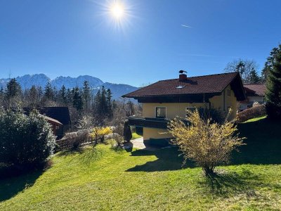 Über den Wolken - Einfamilienhaus mit Panoramablick in die Berge