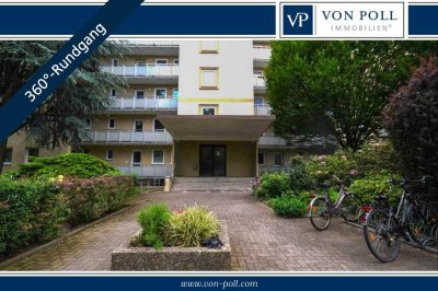 VON POLL | Ruhiges Wohnen in Fürth-Hardhöhe: 3-Zimmer Wohnung mit Einbauküche und Balkon
