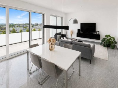 Exklusive möblierte 2-Zimmer-Wohnung am Phönixsee mit Südbalkon, Aufzug & Stellplatz