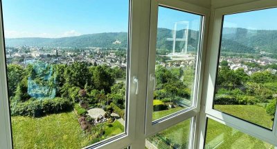 Studio-Appartement mit Panoramablick u. Klimaanlage