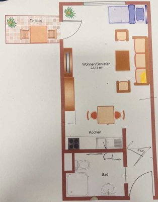 Top Invest Zukunft!
Kleine und gepflegte Wohnung zentral in Auggen!
Solide vermietet!