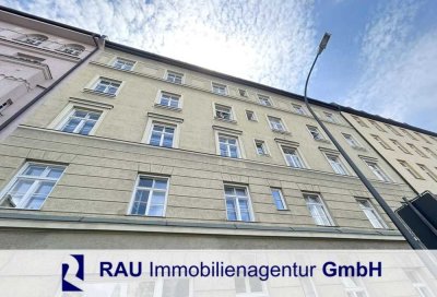 Stilvolle 3,5 Zi. Altbau-Wohnung mit Wohnküche u. Balkon in Haidhausen
