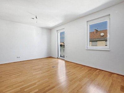 Ideale Starterwohnung im 6. Liftgeschoss | 1-Zimmer Wohnung mit Balkon | 1100 Wien