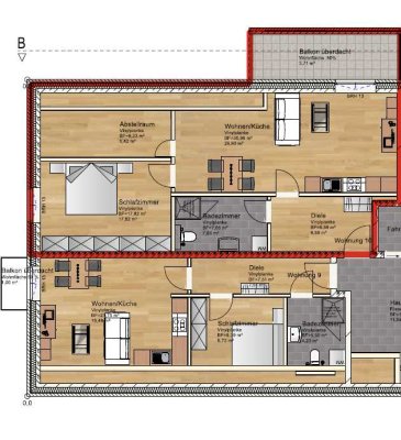 Großzügige 2,5-Zimmer DG-Wohnung mit Süd-Balkon - Bezugsfertig ab 09/2026