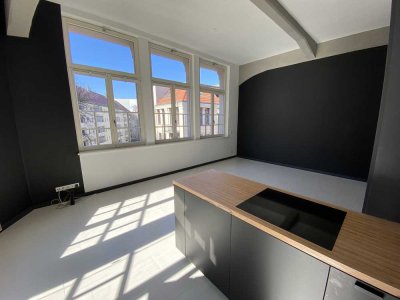 1-Raum-Wohnung mit Loftcharakter