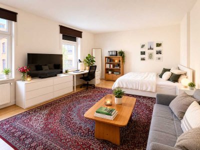 Helle 1-Zimmerwohnung zum Wohlfühlen – mit Einbauküche und Tageslichtbad!