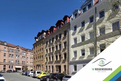 Nürnberg Rennweg: Gepflegte 2-Zi.-Wohnung mit neuer Heizung & Fenstern nahe Stadtpark