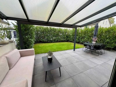 Reihenendhaus mit tollem Garten und Garage in Frankfurt-Unterliederbach (provisionsfrei)