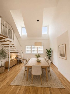 Moderne 3,5-Zimmer-Wohnung mit Galerie und offenem Wohnkonzept