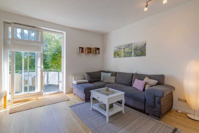 Stilvolle 2-Raum-Hochparterre-Wohnung mit Einbauküche in Scharbeutz