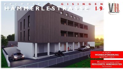 NEUBAU-W09: 2-Zimmer Wohnung in Traumlage in Gisingen