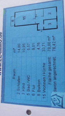 Schöne 3-Zimmer-Wohnung mit Einbauküche in Leipzig Althen-Kleinpösna