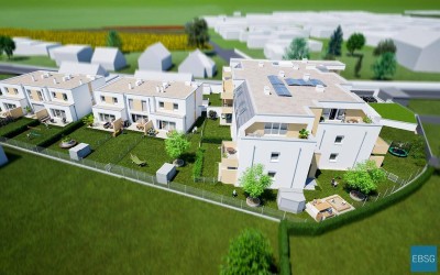 Wohnliche 2-Zimmererdgeschoßwohnung mit Terrasse und Garten