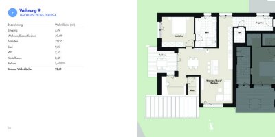 Grandiose Dachgeschoßwohnung mit Westbalkon