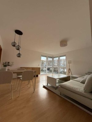 Möblierte 2-Zi.-Wohnung Zentrum Augsburg, Erstbezug, TG-Stellplatz, Garten, inkl. NK & Internet