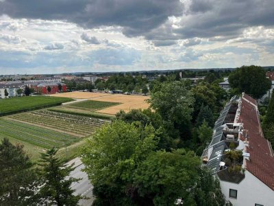 Stilvolle 2-Raum-Wohnung mit Balkon in Augsburg