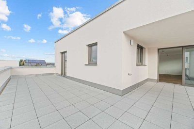 Exklusives Neubau-Mietobjekt: Barrierefreie Penthouse Wohnung mit 126 m² in Tiefenbronn-Lehningen