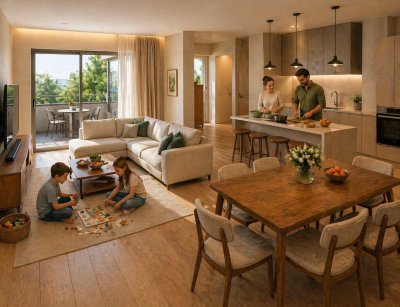 URBAN GREEN RESIDENCE - PROVISIONSFREI: 4-Zimmer-Neubau - Balkon &amp; Weitblick – Erstbezug