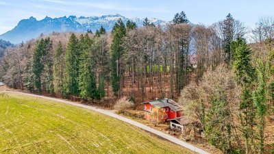GEPFLEGTES EINFAMILIENHAUS IN IDYLLISCHER NATURLAGE MIT GROSSZÜGIGEM GRUNDSTÜCK IN GROSSGMAIN
