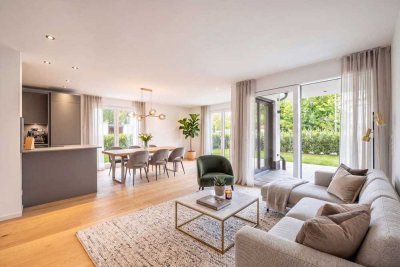 Edle Maisonette-Garten-Wohnung nahe des Pasing-Nymphenburger-Kanals