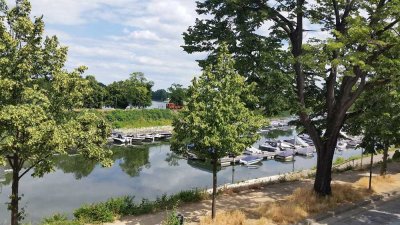 Wohnen in erster Reihe direkt am Rhein Mainz
