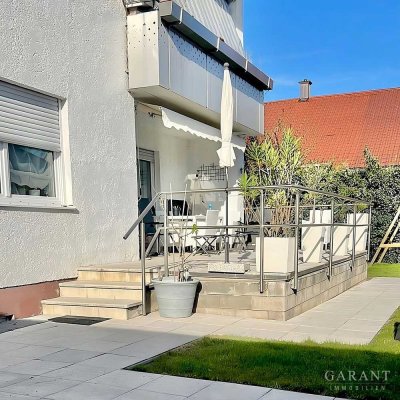 Moderne 4 Zimmer-Garten-Wohnung - Stilvoll wohnen auf ca. 94 qm Wohnfläche