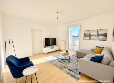 Für PAARE, SINGLES oder STUDENTEN - 2-Zimmer - große Terrasse - Neue Einbauküche - Ruhelage - OPEN HOUSE am 18.12.