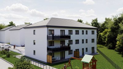 5 % degr. Abschreibung + 5 % Sonderabschreibung! WE7: 2-Zi im 1. OG | KfW40 QNG | Aufzug | Balkon