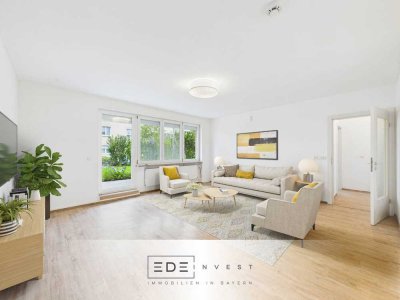 Wunderschöne und neu sanierte 3,5 Zimmer Gartenwohnung in Kriegshaber