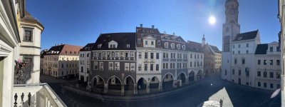 Direkt am Görlitzer Untermarkt - perfekt geschnittene 2-Raumwohnung mit tollem Bad & Sonnenbalkon!