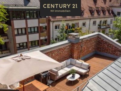 Exklusive 3 Zimmer Wohnung mit Dachterrasse in bester Lage - St. Johannis