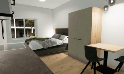 ZENTRALE GARCONNIERE MIT DACHFENSTER &amp; 4STERN-SUPERIOR MÖBLIERUNG IN ST. JOHANN