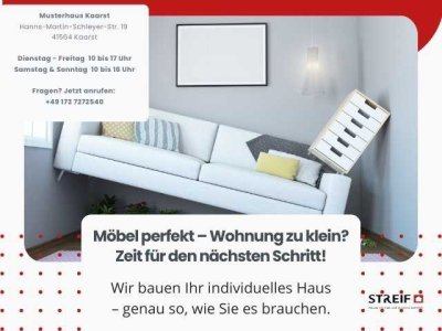 Individuell wohnen: Besuchen Sie unser Musterhaus in Kaarst und entdecken Sie die KFN-Vorteile.
