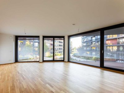 Komfortable 3-Zimmer-Wohnung mit Kühldecken in Tech-Standort Dresden – Marina Garden