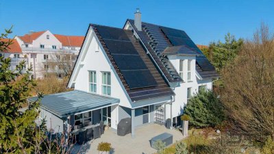 Moderne Eleganz: 2009er Split-Level-EFH von Büttner mit Sauna und Kamin an der Universität!