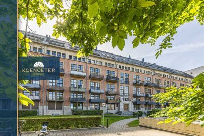 NEU: Wohnen mit Weitblick: Maisonette im Denkmal mit West-Balkon