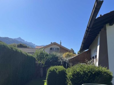 Beste ruhige Lage*Anbaubar*Anbauhaus-Wohneinheit*Eigener Garten+Carport*Partenkirchen