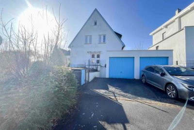 Für Handwerker-Freunde: Gestaltbares Einfamilienhaus mit großem Garten und Doppelgarage