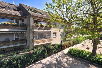 Modernisierte 3-Zimmer-Erdgeschosswohnung mit Balkon in Rheinberg-Wallach