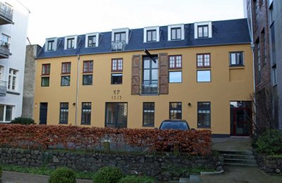 Hochwertig sanierte 4-Zi.-Loftwohnung, EG mit Garten, provisionsfrei